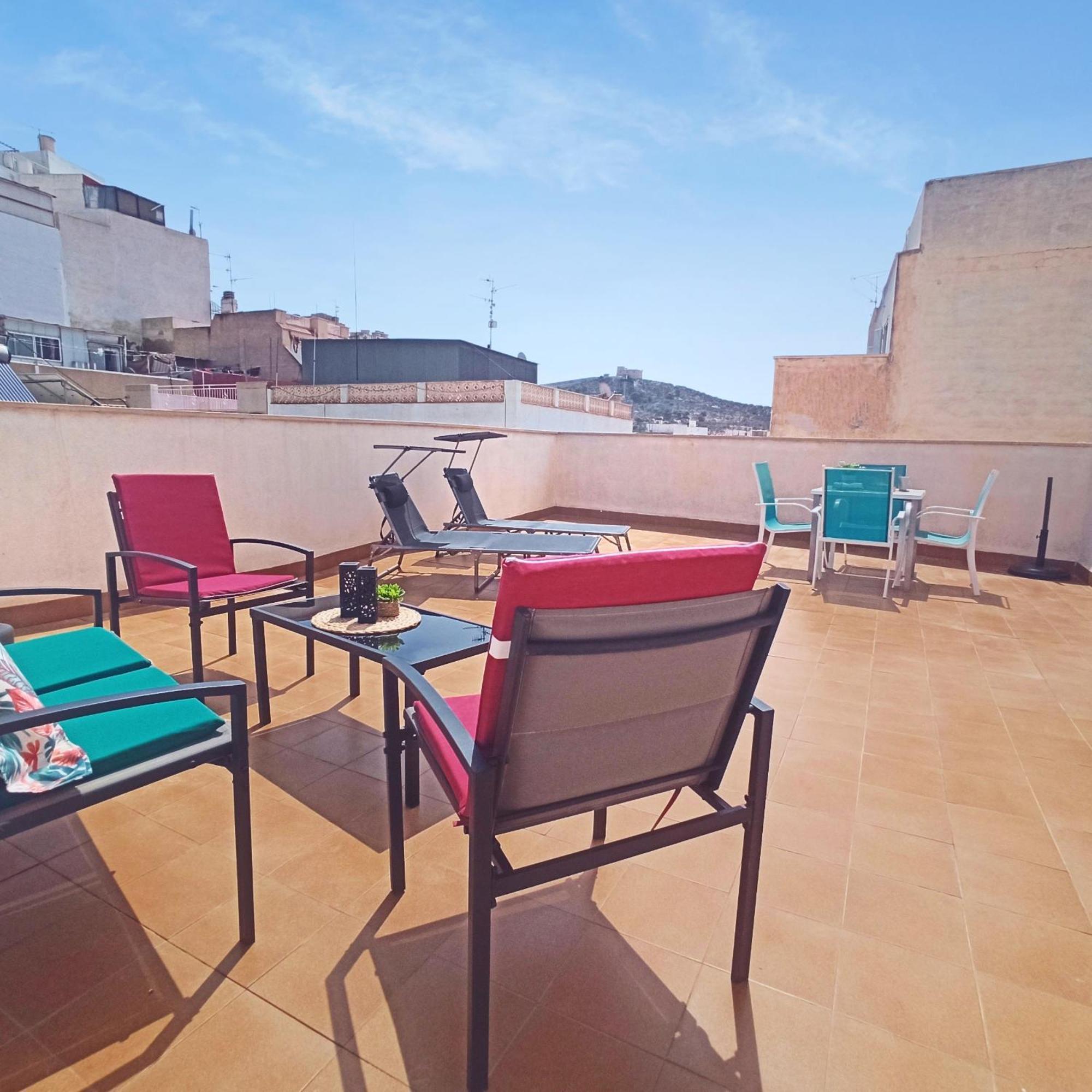 Avenida Principal - Gran Terraza Con Parking - By Aloha Palma Appartement Águilas Buitenkant foto