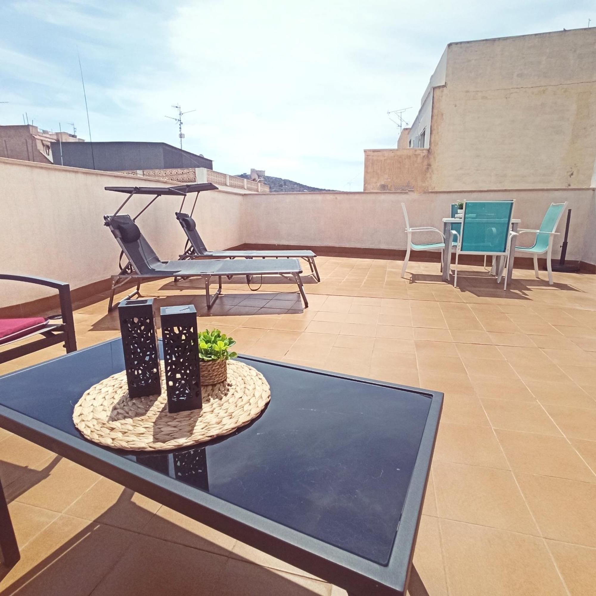 Avenida Principal - Gran Terraza Con Parking - By Aloha Palma Appartement Águilas Buitenkant foto