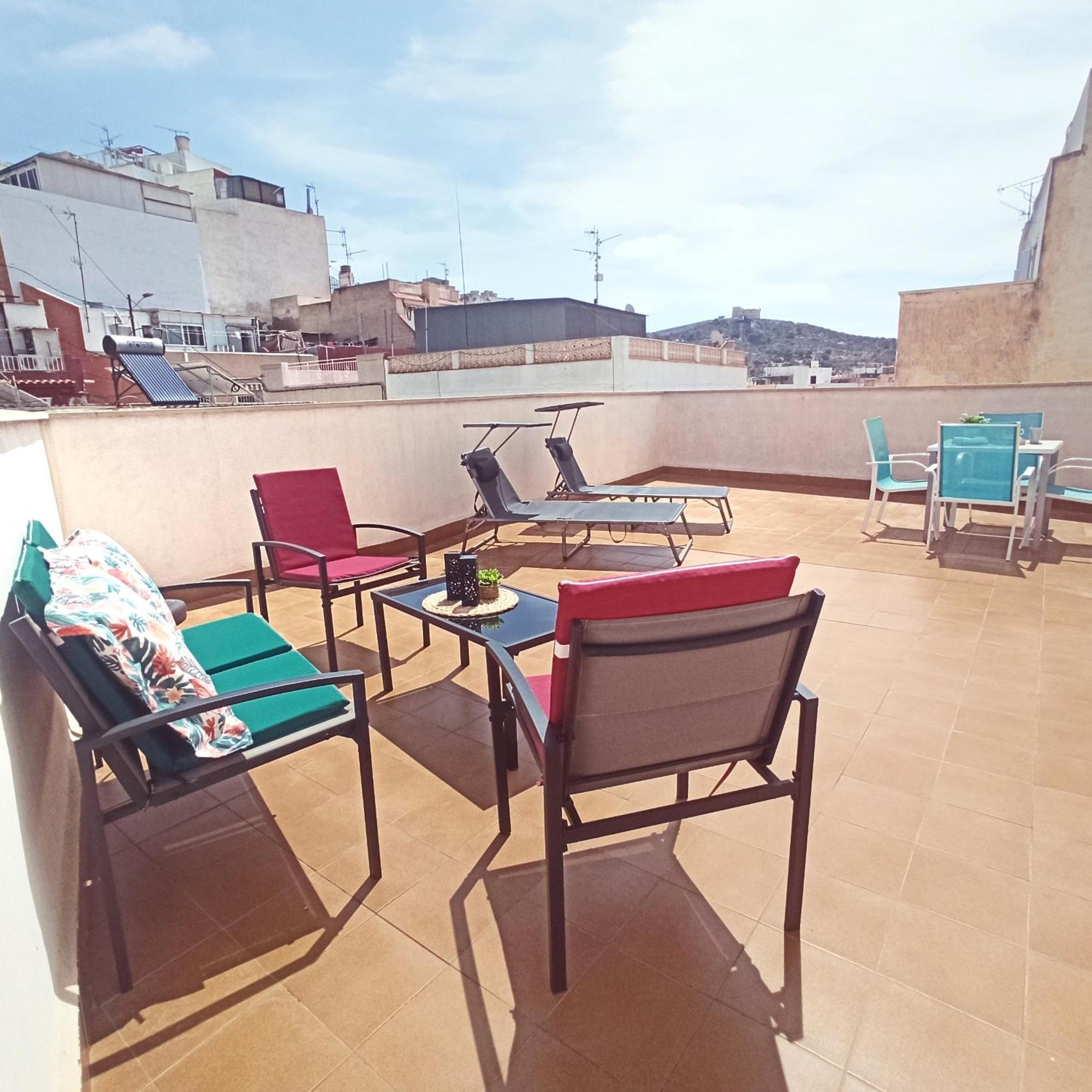 Avenida Principal - Gran Terraza Con Parking - By Aloha Palma Appartement Águilas Buitenkant foto